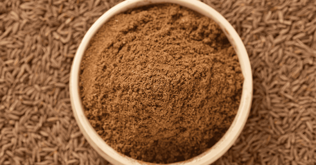 small bowl of cumin