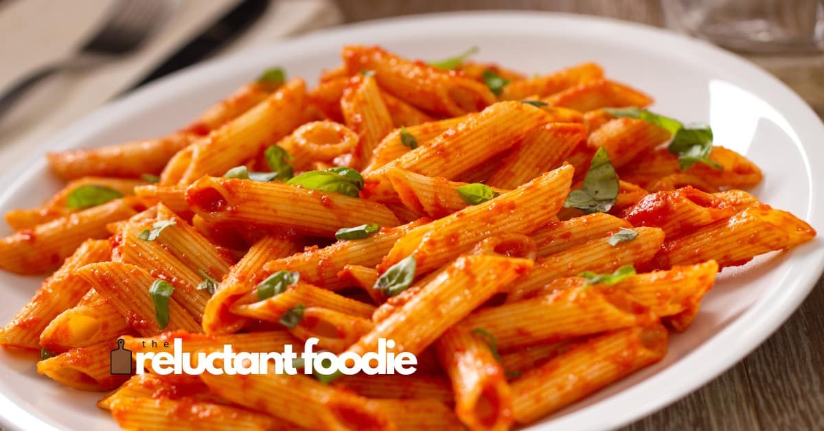 pasta with tomato sauce