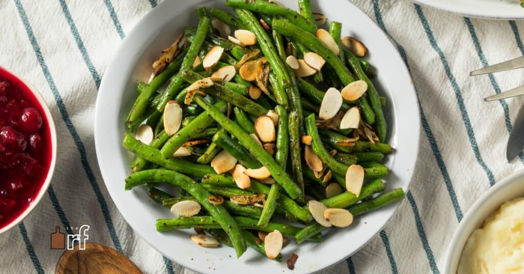 green beans almondine