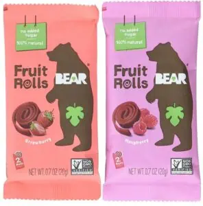 Bear Real Fruit Rolls
