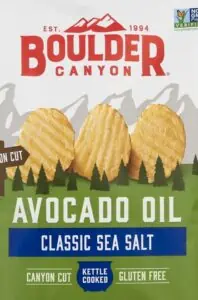 boulder canyon avocado oil chips