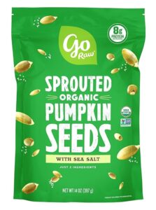 go raw sprouted pumpkin seeds