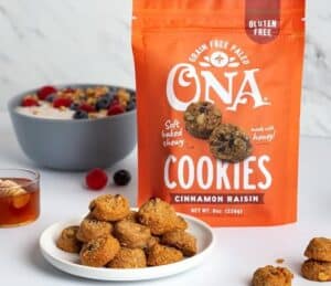 Ona Cinnamon Raisin Cookies