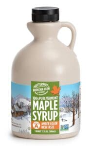 Pure vermont maple syrup