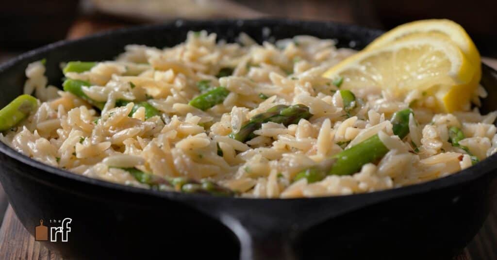 one pot lemon zucchini orzo