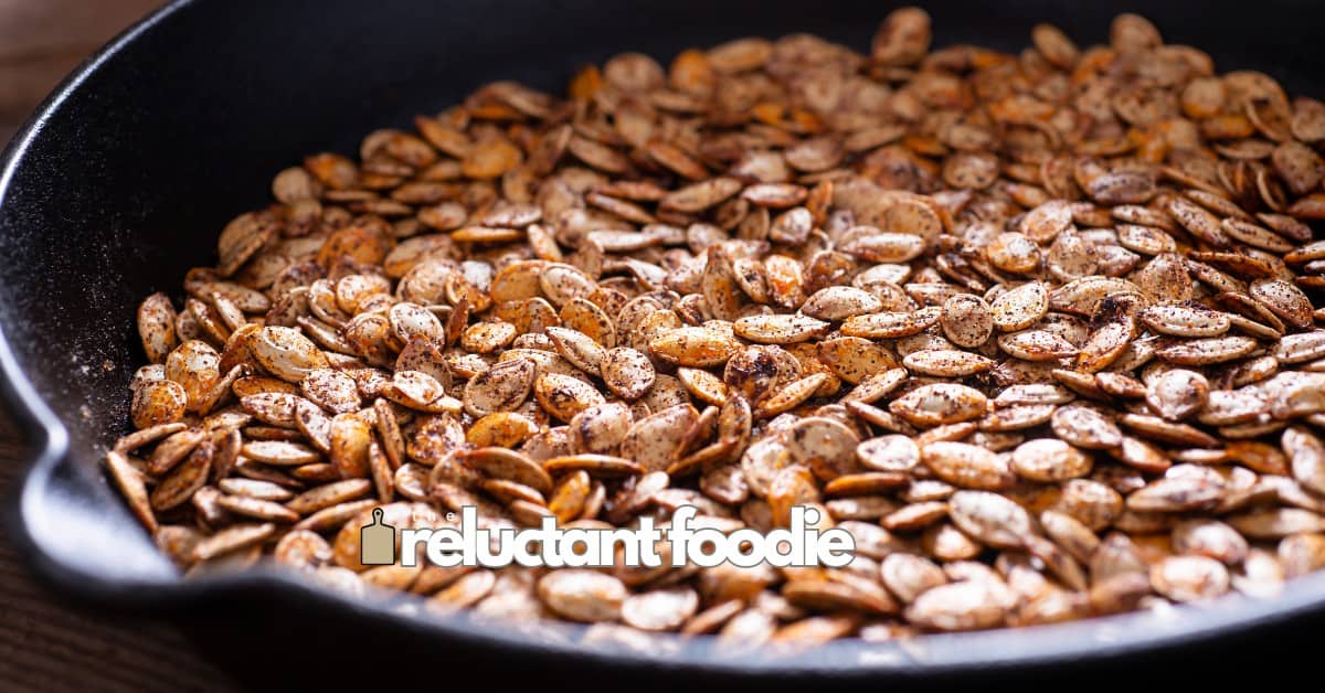 maple roasted pumpkin seeds