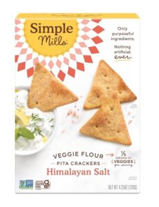 simple mills veggie pita crackers