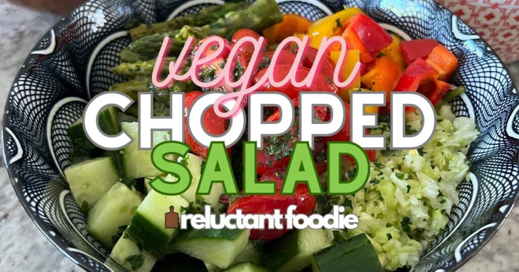 vegan chopped salad